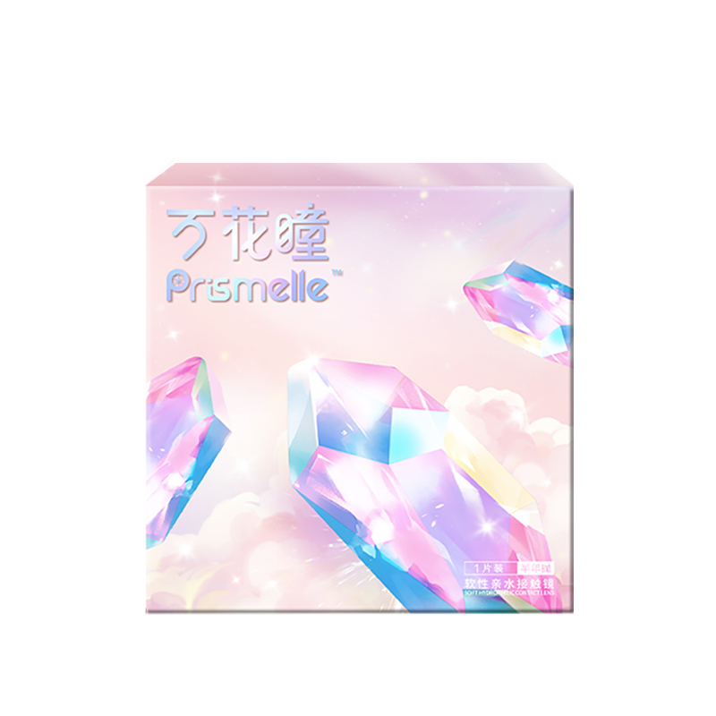 万花瞳光的三次方半年抛彩色隐形眼镜