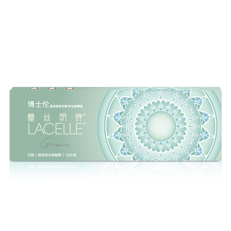 蕾丝明眸日抛彩色隐形眼镜
