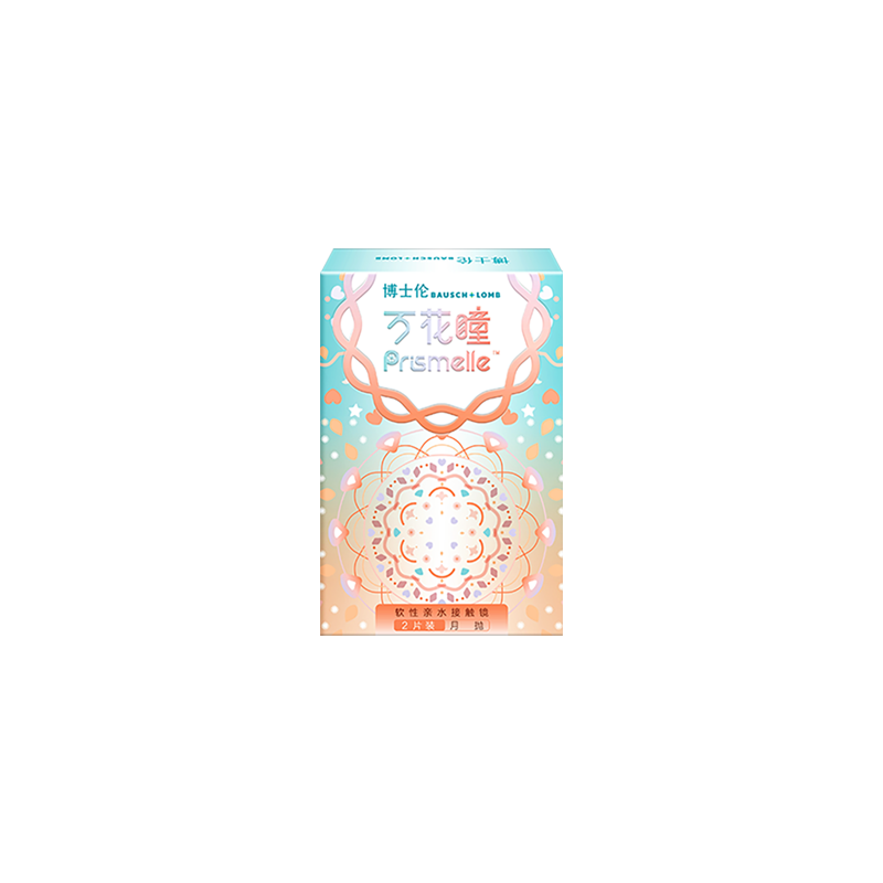 万花瞳水晶花园月抛彩色隐形眼镜